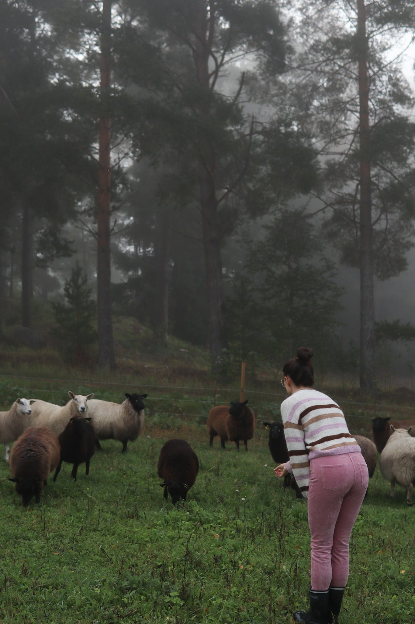 Pathway-neule, kropattu malli